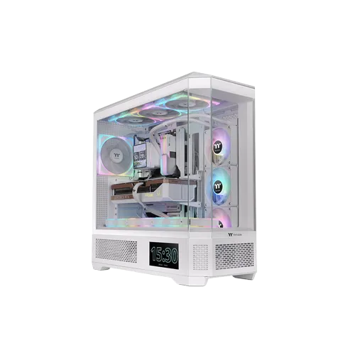 Thermaltake View 600 TG Full - Tower A-RGB Snow White Gaming Case