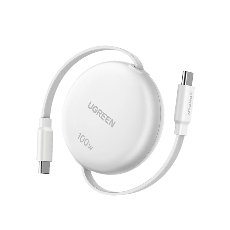 [L531–95673] UGREEN 100W Nexode Retractable Type-C to Type-C PD Fast Charging Cable