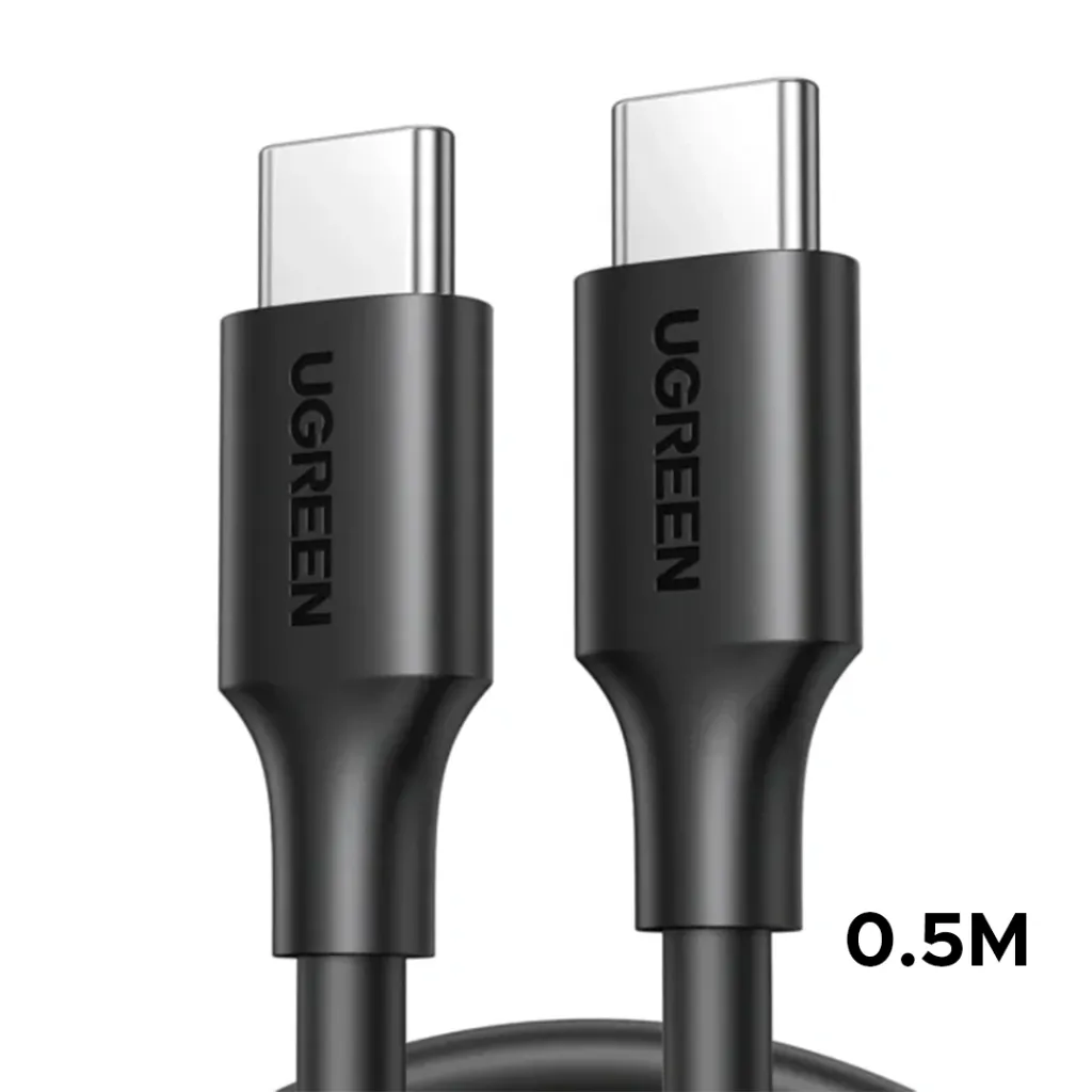 [US286–50996] UGREEN 0.5 Meter 60W Type C to Type C Cable