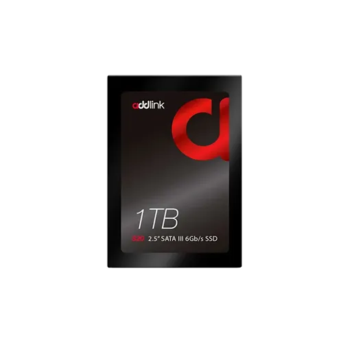 ADDLINK S20 1TB SSD 2.5” SATA III 6Gb/s (Up to R:500 , W :450)